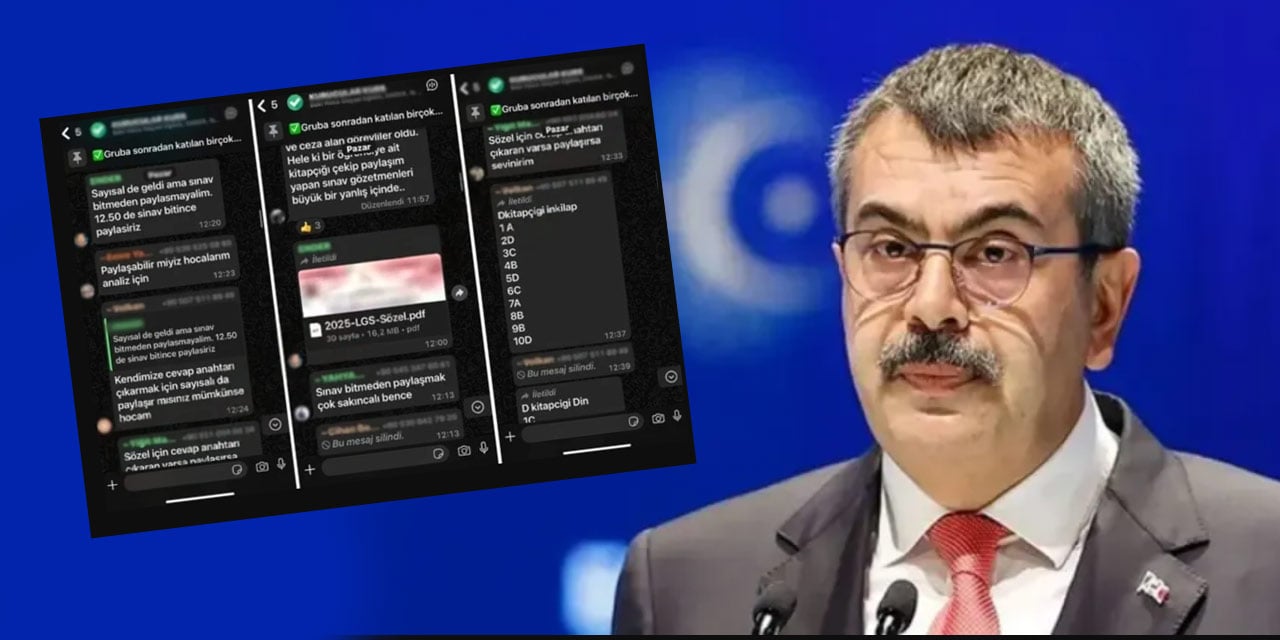 Sorular WhatsApp'ta paylaşılmıştı: Bakan Tekin’den LGS sızıntısı açıklaması
