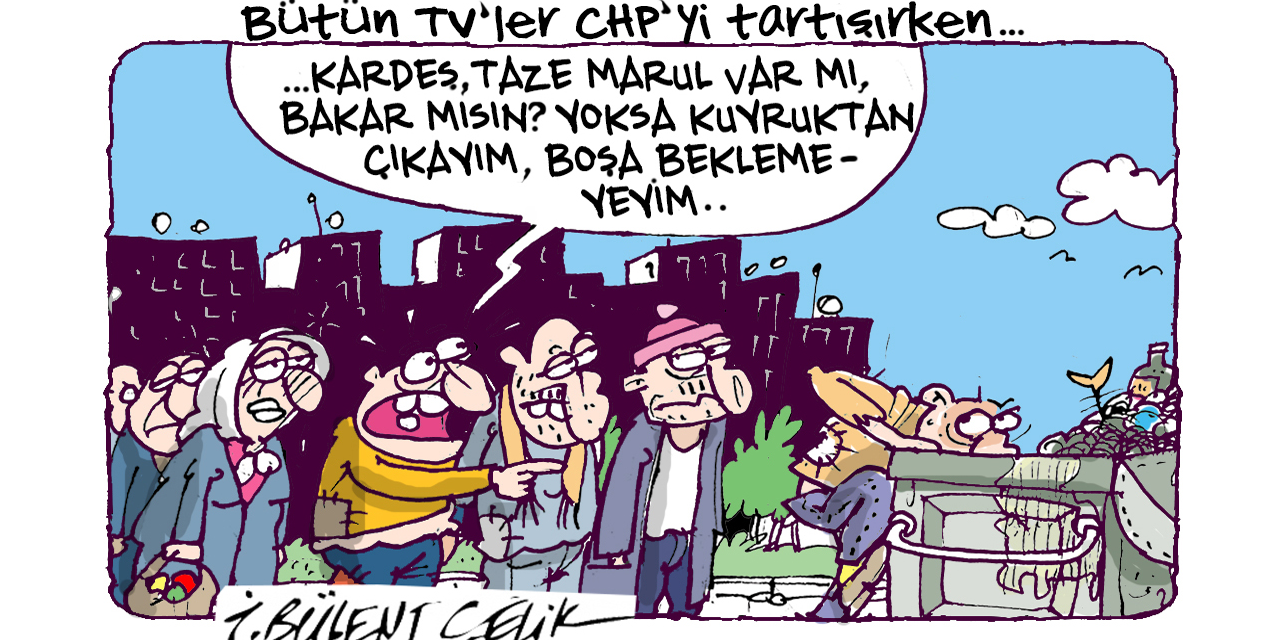 İ. Bülent Çelik'in 28 Haziran 2025 tarihli karikatürü
