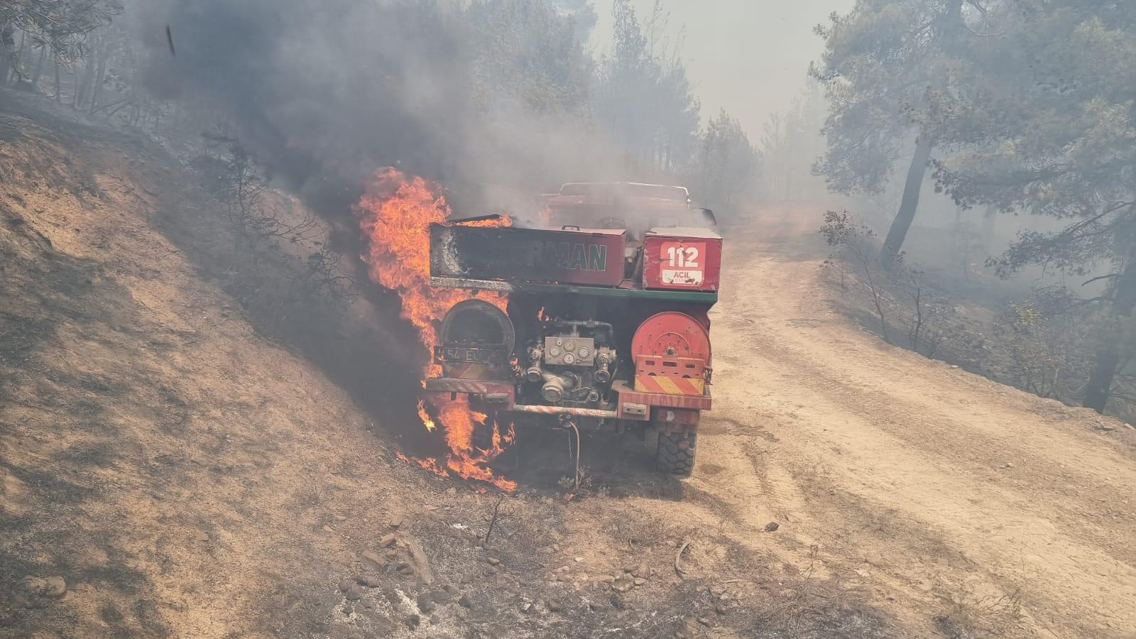 Taraklı’daki orman yangını Bilecik’e sıçradı: 300 kişi ve yüzlerce hayvan tahliye edildi
