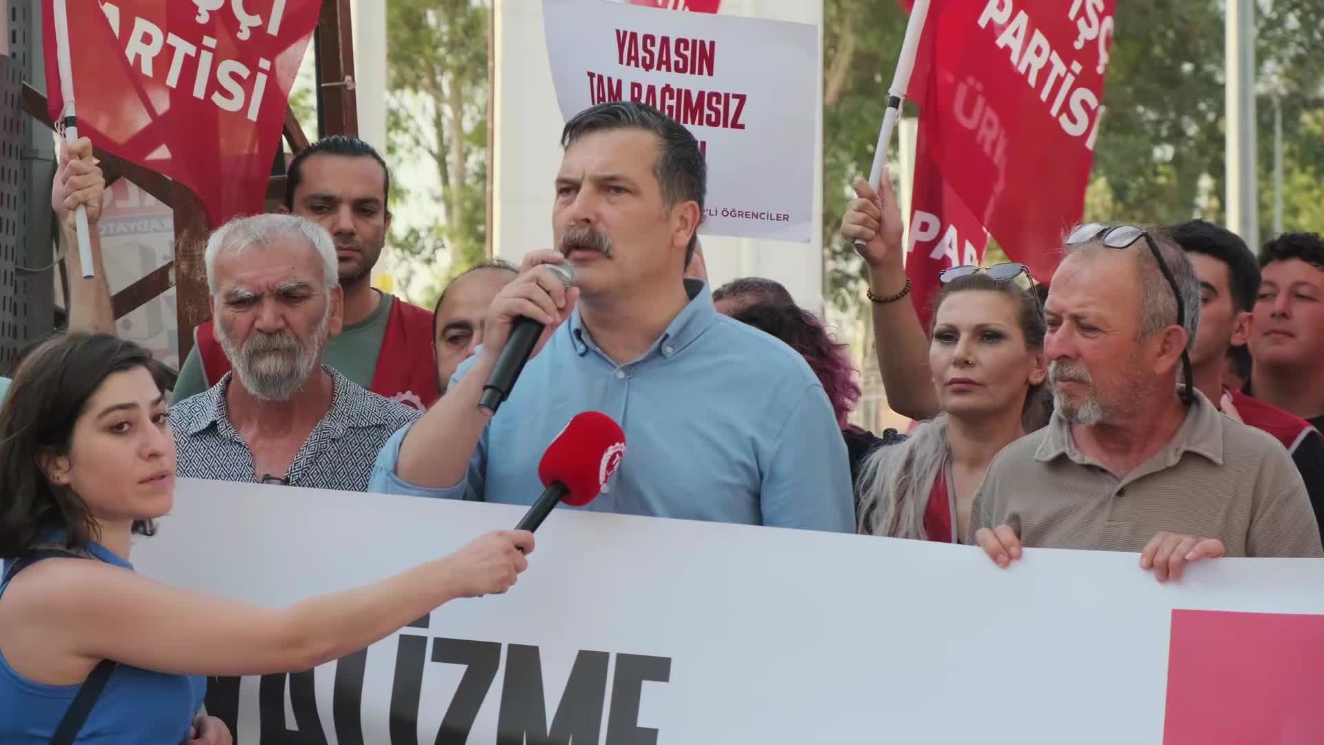 TİP'ten İncirlik Üssü'nde eylem