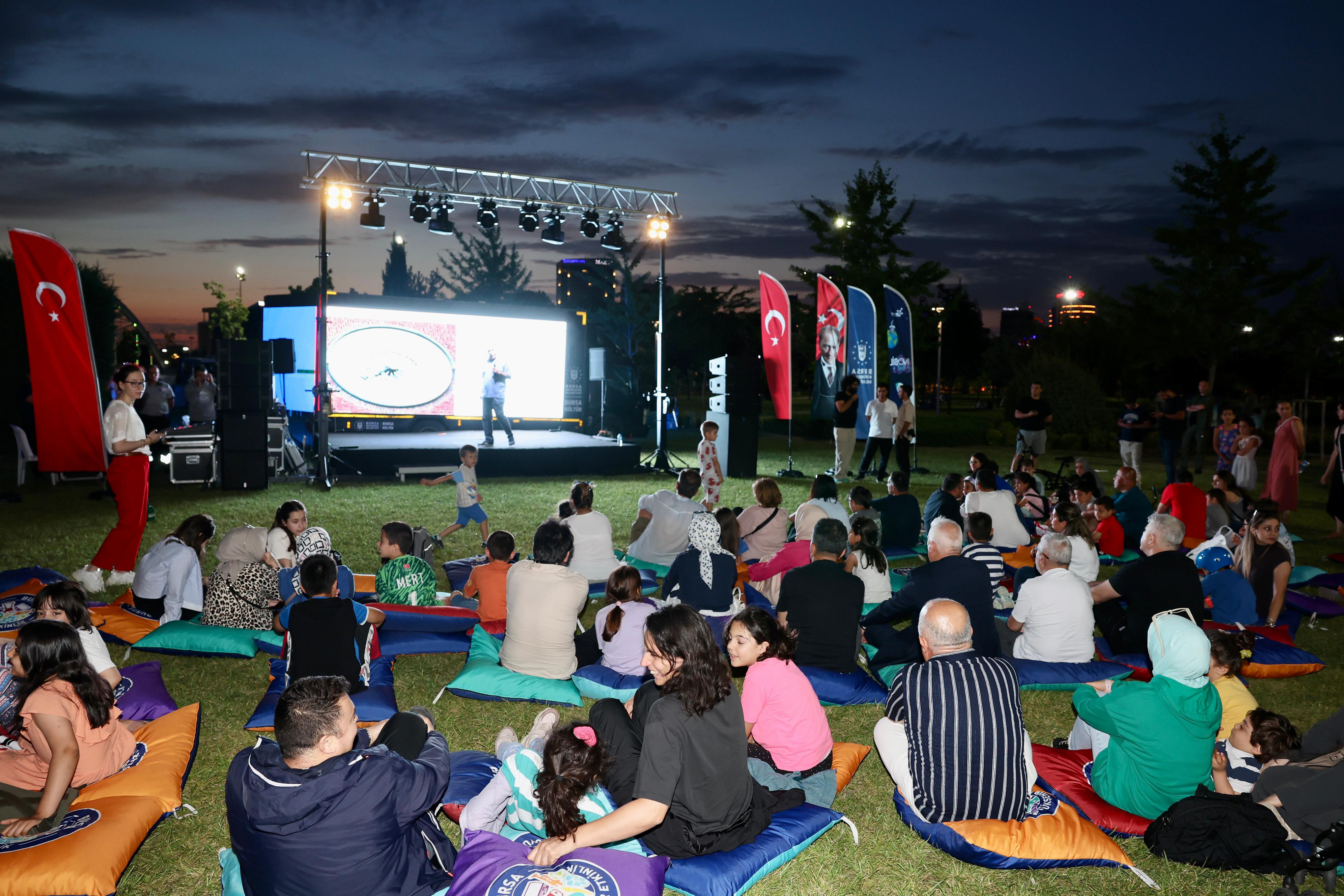 Bursa'da Mobilfest ile bilim dolu gece