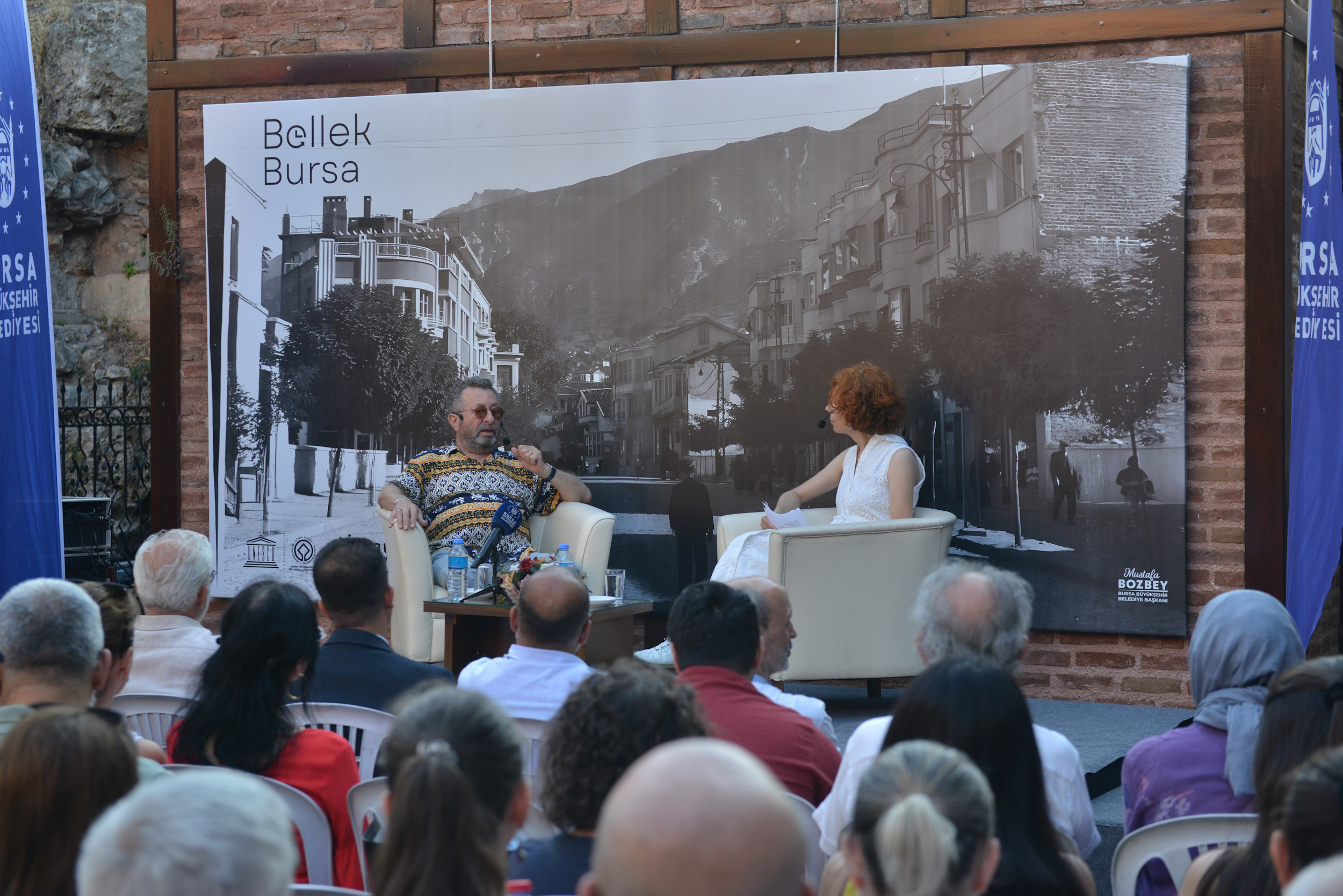 Bursa'da ‘Kent Söyleşileri’nin son konuğu Erkan Can: Herkes beni 'Sarı' diye tanırdı