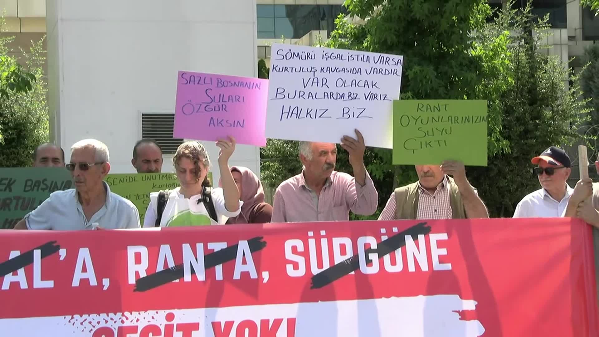 “Suyumuzu, toprağımızı, geleceğimizi savunuyoruz”