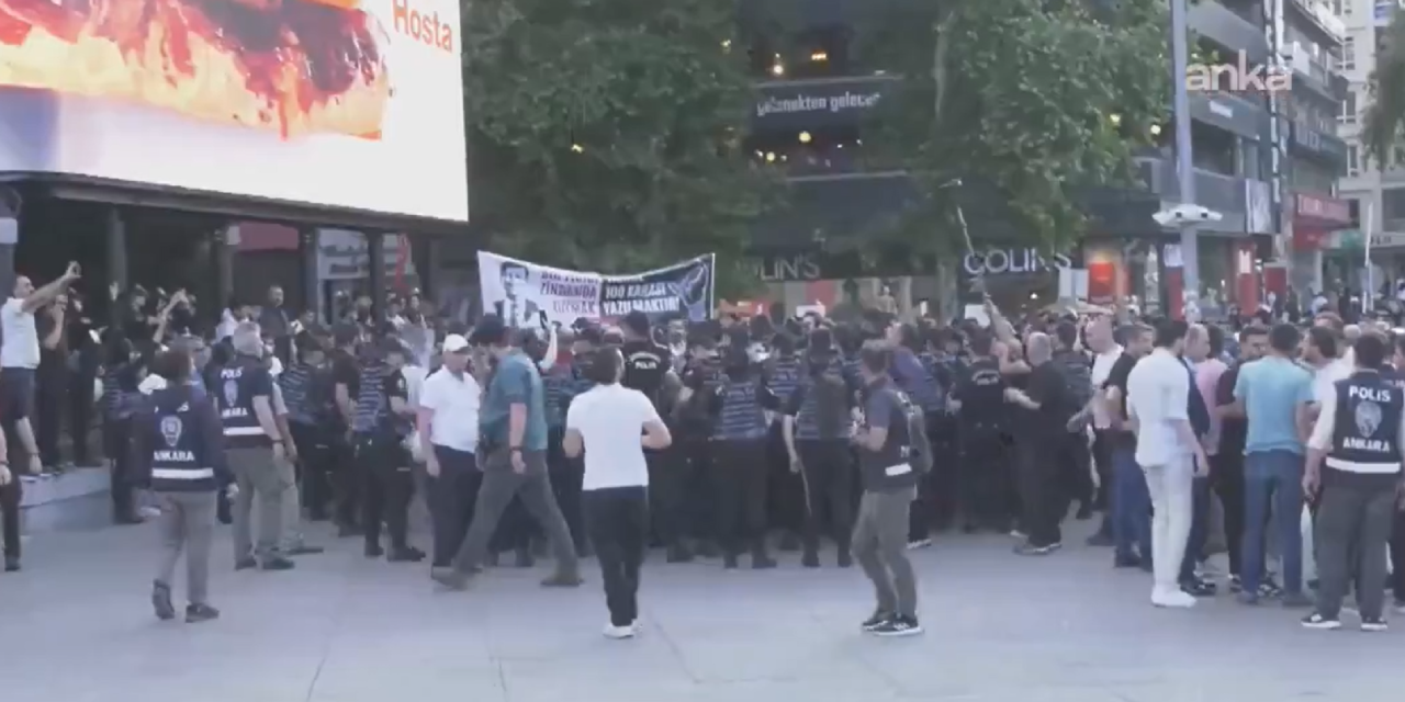 CHP Gençlik Kollarının eylemine polis müdahalesi!