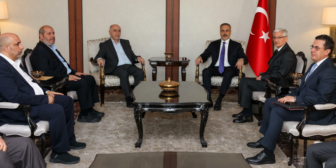 Hakan Fidan Ankara'da Hamas heyetiyle görüştü