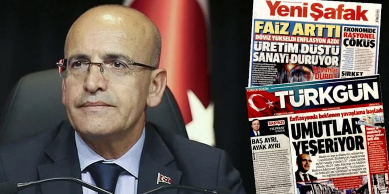 AKP medyasının hedefe koyduğu Mehmet Şimşek’e o gazete sahip çıktı