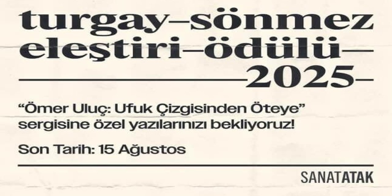 Sanat yazarlarına çağrı: Ödüllü eleştiri yarışması başladı