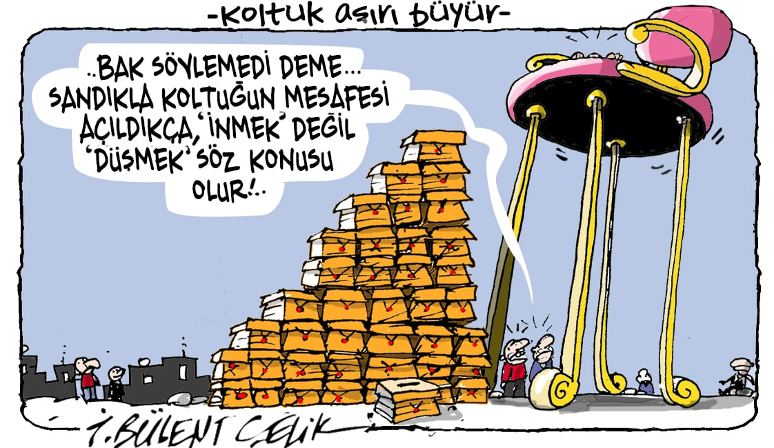 İ. Bülent Çelik'in 6 Temmuz 2025 tarihli karikatürü