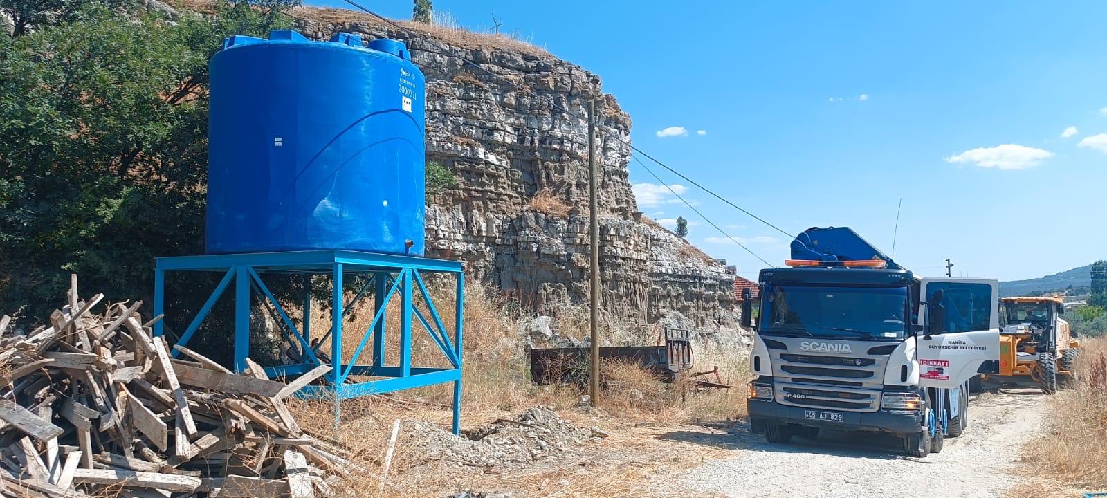 Manisa’da hem üreticiye destek hem yangına önlem