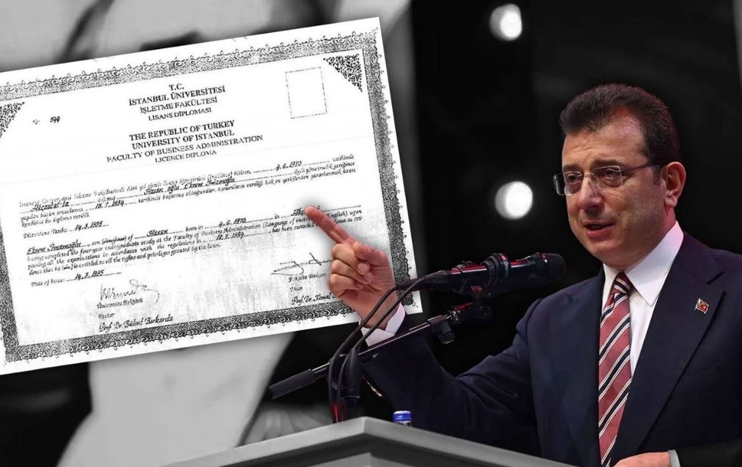 Ekrem İmamoğlu'na sahte diploma iddiasıyla dava: İlk duruşma 11 Eylül'de