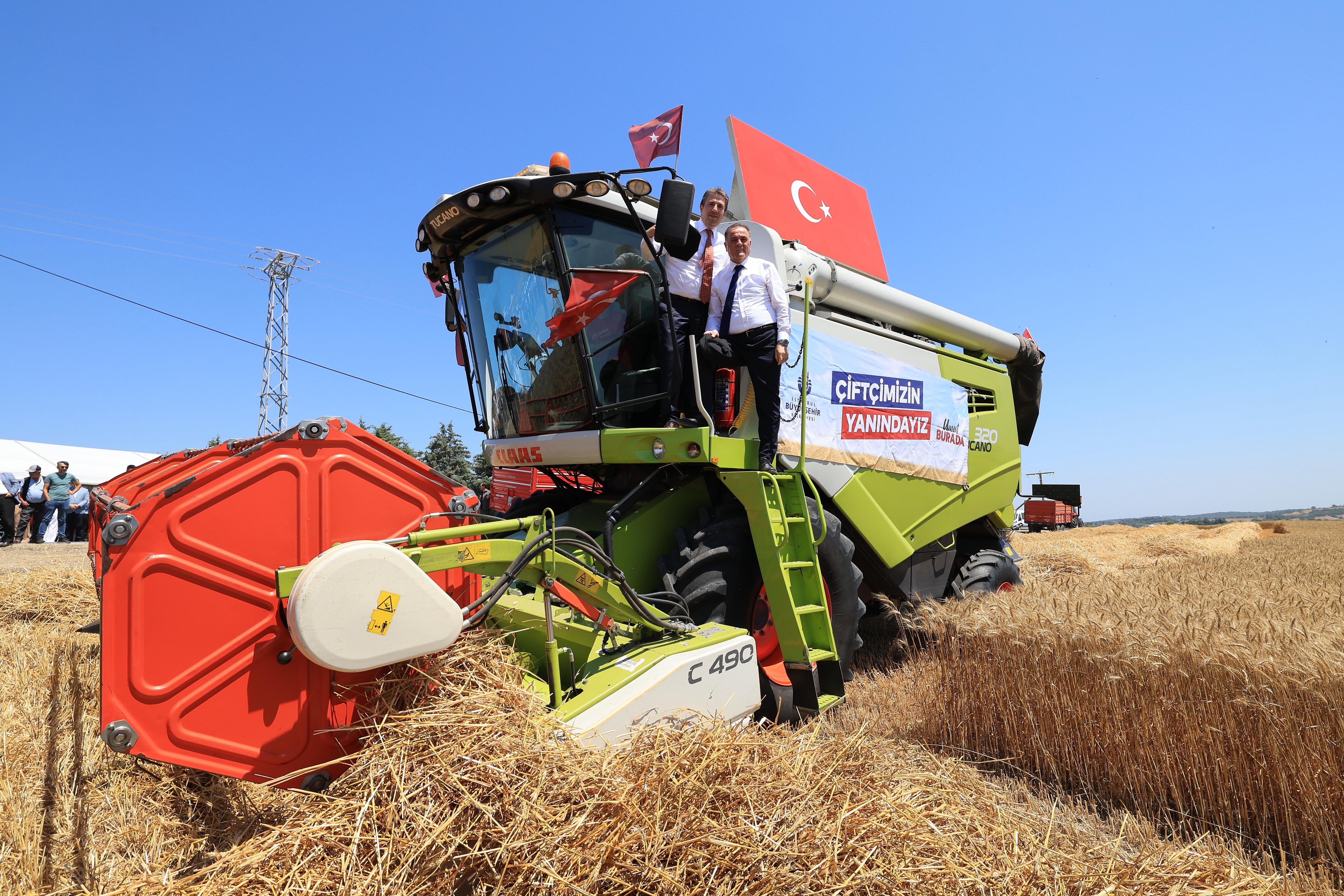 İBB, İstanbullu çiftçilerin alın terinin karşılığını topluyor