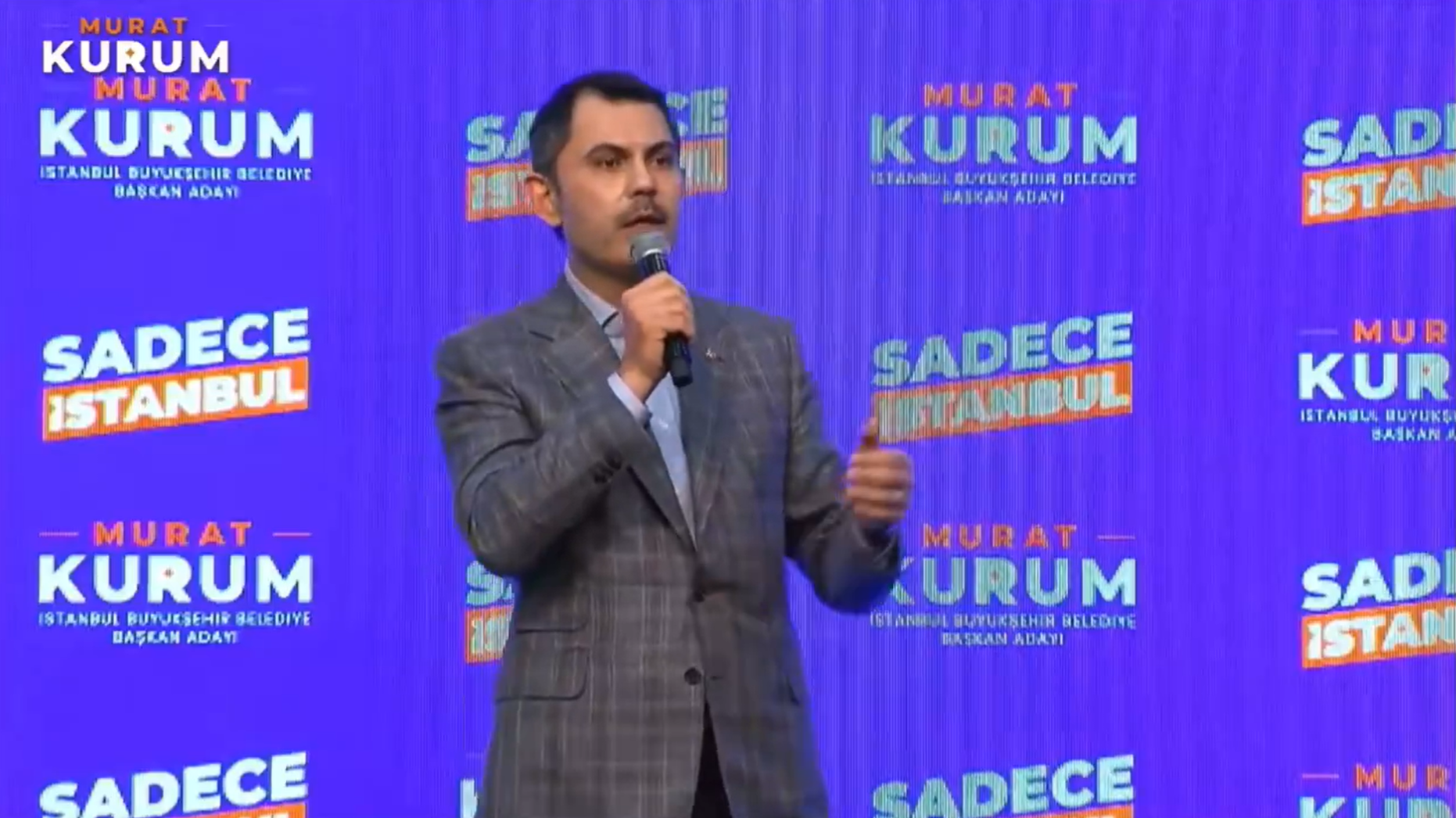 AKP'nin İstanbul adayı Murat Kurum, Ekrem İmamoğlu'na bakanlık göndermesinde bulundu: Seni alsalar alsalar köfteci olarak alırlar