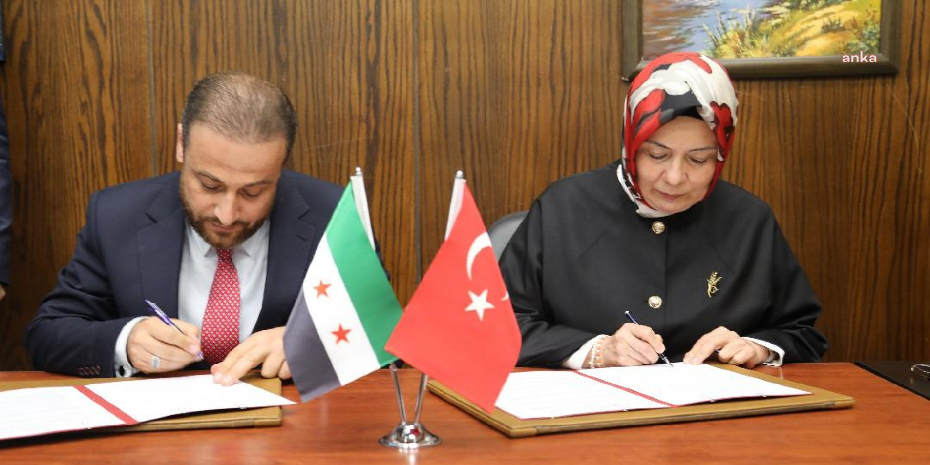 Türkiye ile Suriye arasında "Eğitim İş Birliği Protokolü" imzalandı