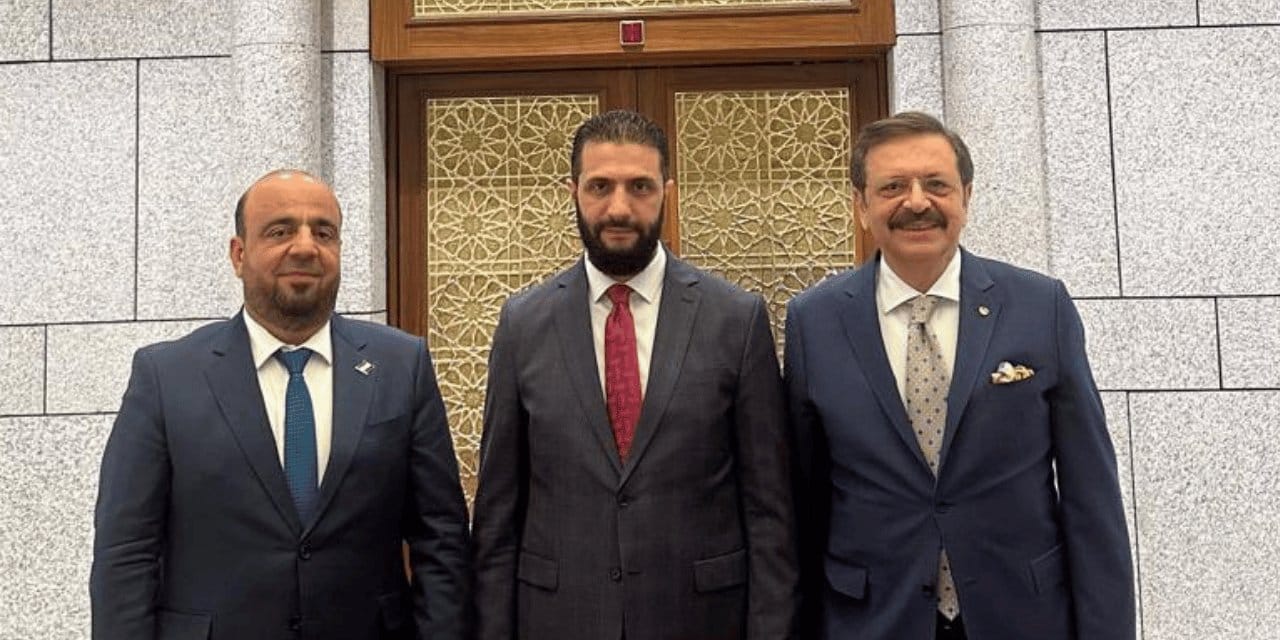 TOBB Başkanı Hisarcıklıoğlu Şam’da: Türk özel sektörü Suriye’nin yeniden inşasına hazır
