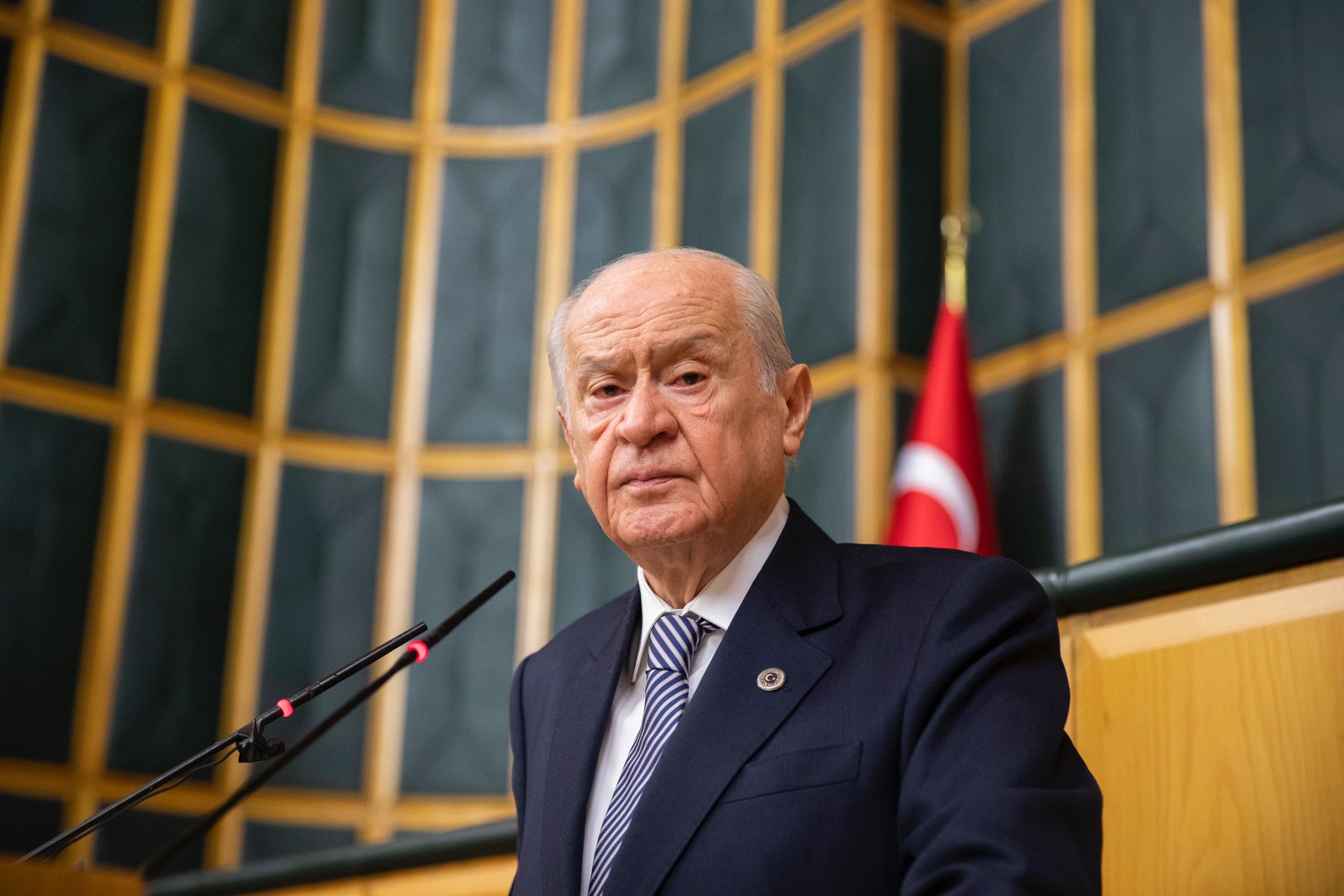 PKK'nin silah bırakması sonrası Bahçeli'den açıklama: DEM kardeşlik safında yerini aldı