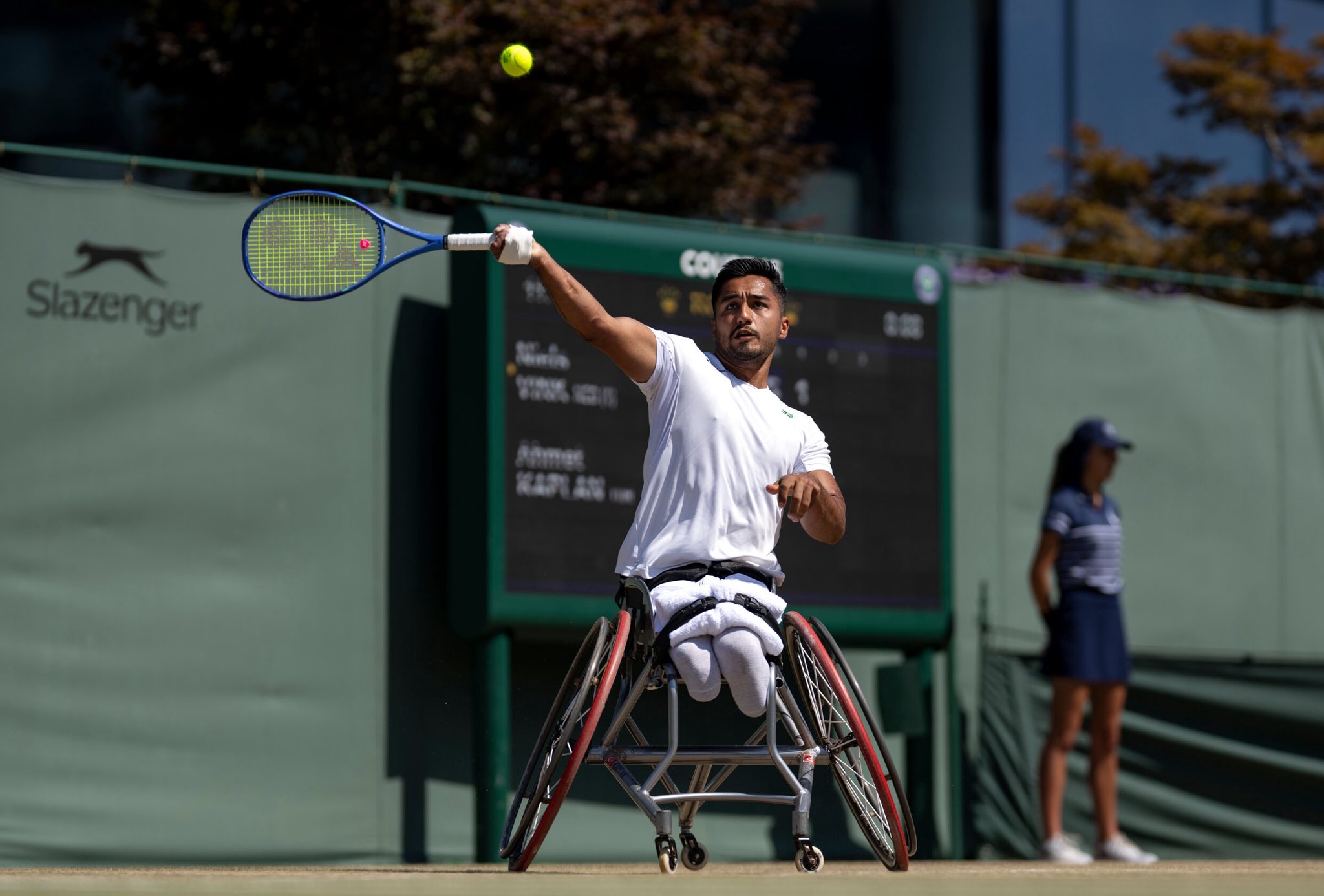 Ahmet Kaplan Wimbledon’a yarı finalde veda etti