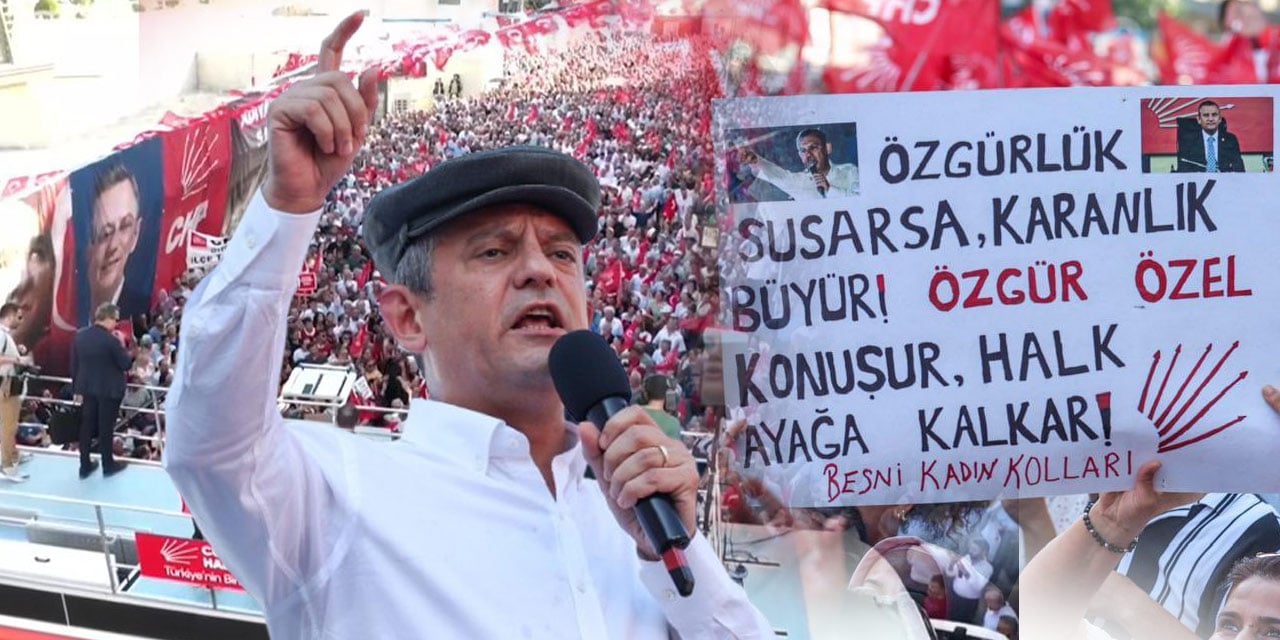 CHP lideri Özgür Özel Adıyaman’da: ‘Ekrem Başkan’ın da Abdurrahman Başkan’ın da sonuna kadar arkasındayız’