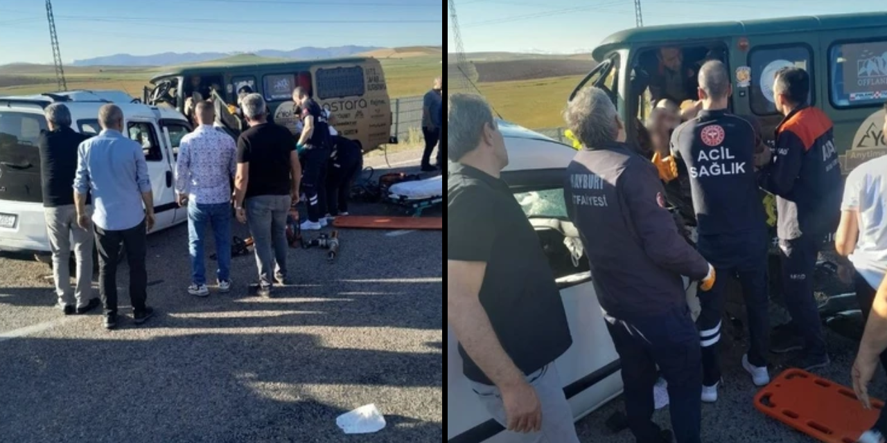 Bayburt’ta feci kaza! Anne ve 2 yaşındaki oğlu hayatını kaybetti