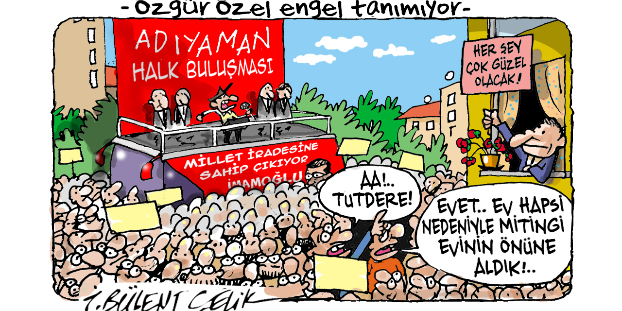 İ. Bülent Çelik'in 14 Temmuz 2025 tarihli karikatürü