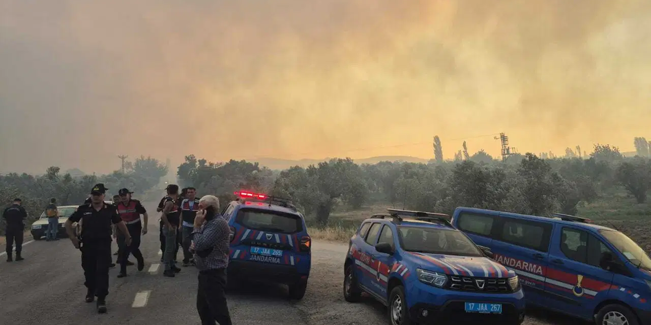 Çanakkale’de orman yangını! Rüzgarın etkisiyle büyüdü; iki köy tahliye edildi