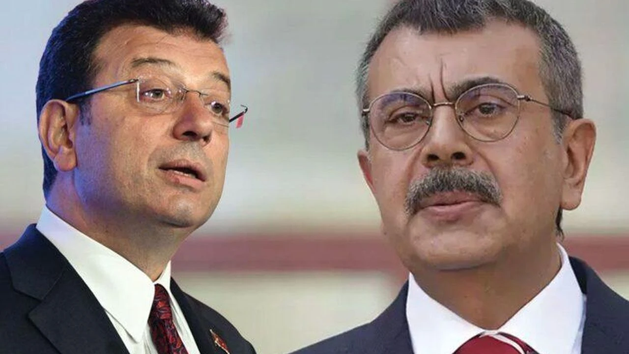 'Gerizekalı' hakaretiyle gündeme gelen Bakan Tekin'in akademik geçmişini İmamoğlu anlatmıştı