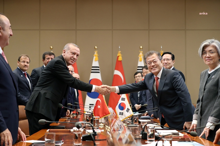 Cumhurbaşkanı Erdoğan, Güney Kore Cumhurbaşkanı Lee Jae-myung ile telefonla görüştü