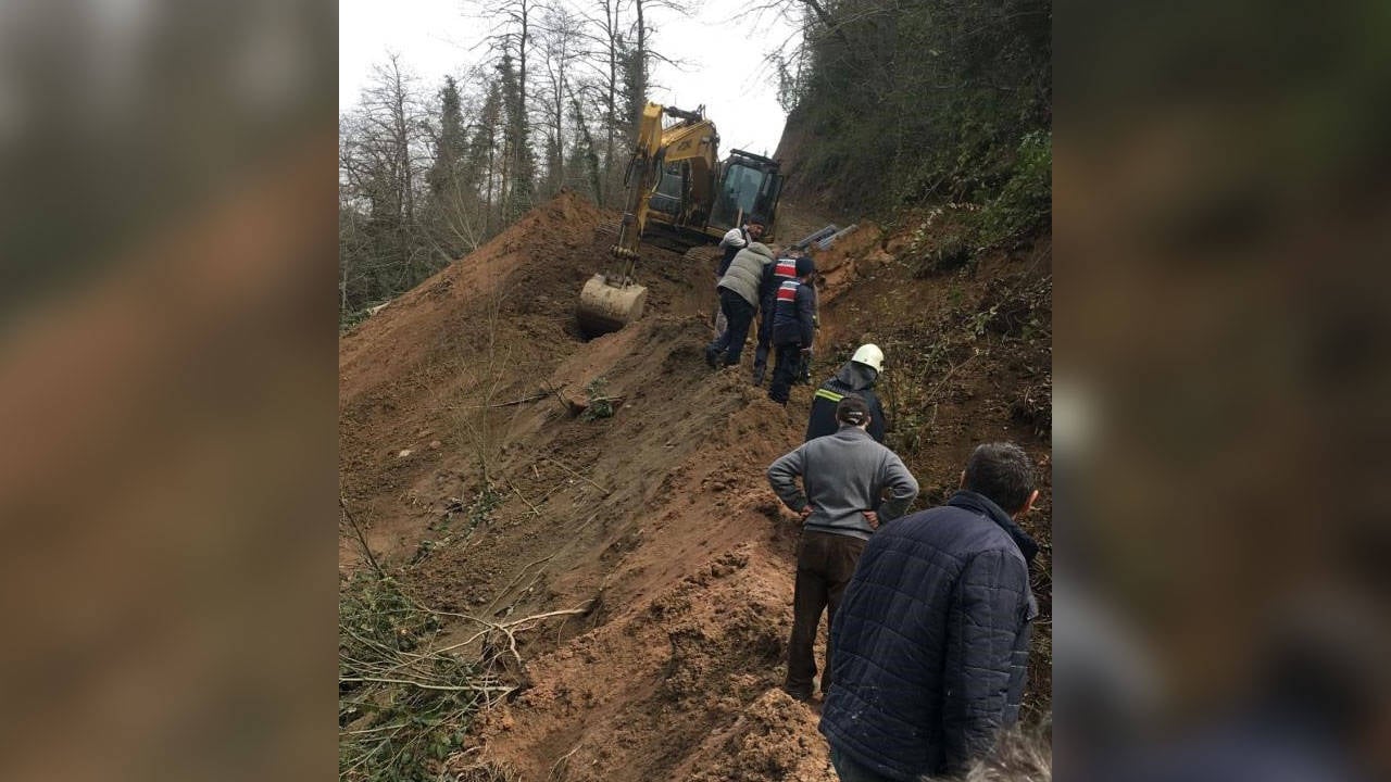Trabzon'da isale hattı çalışmasında göçük: 3 işçi hayatını kaybetti