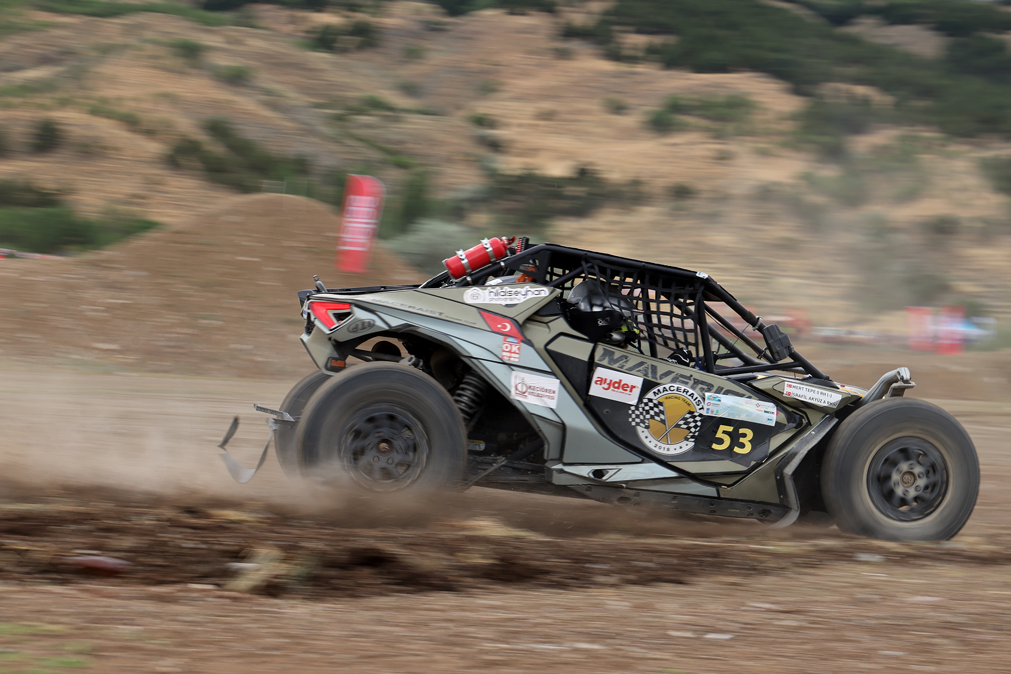 Offroad mücadelesi Bulancak'ta devam ediyor