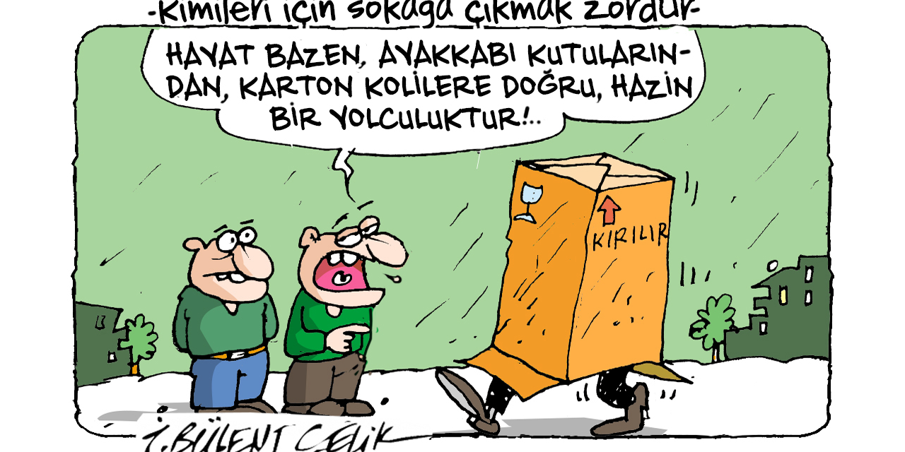 İ. Bülent Çelik'in 19 Temmuz 2025 tarihli karikatürü