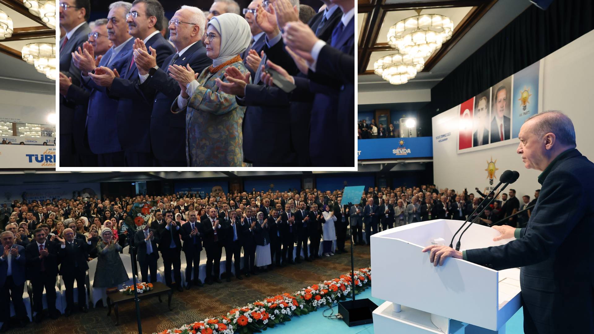 AKP kampında “alkış krizi”: Erdoğan’ı beş dakikada bir ayakta alkışladılar, vekiller tepki gösterdi