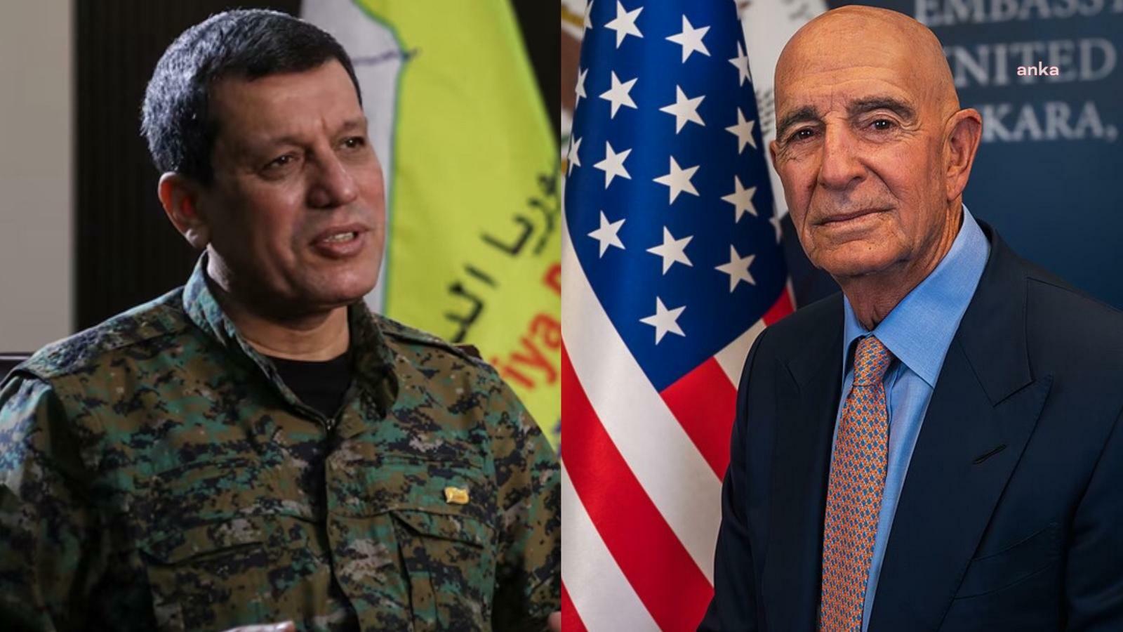 ABD'nin Suriye Temsilcisi Barrack, SDG Komutanı Mazlum Abdi ile görüştü