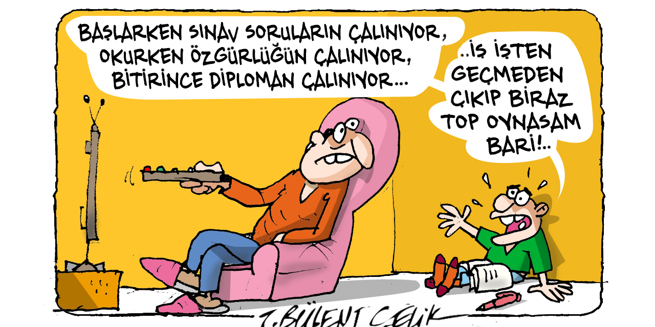 İ. Bülent Çelik'in 21 Temmuz 2025 tarihli karikatürü