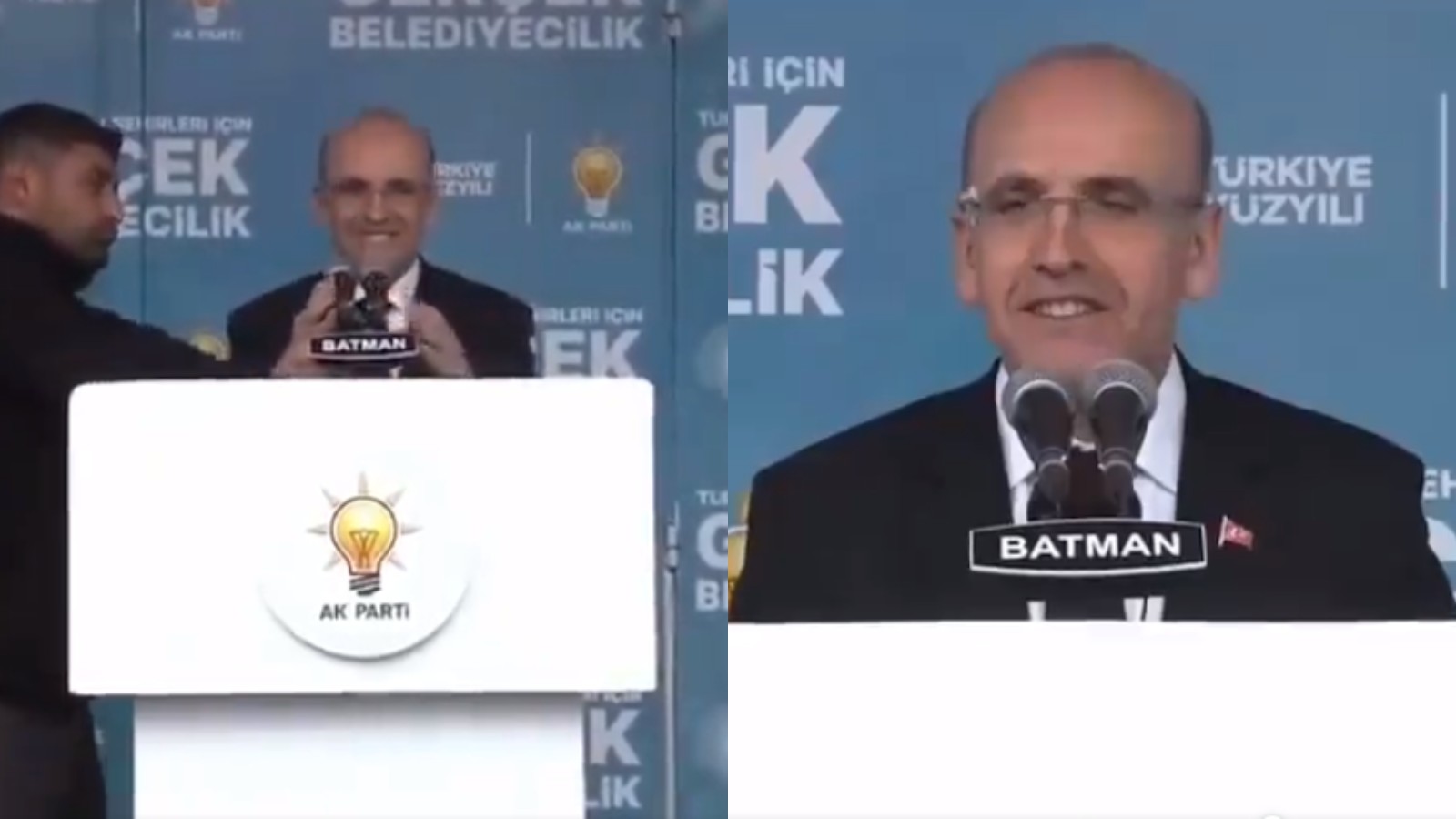 Erdoğan Batman'da Kurum için oy istedi: Bakan Şimşek, Kürtçe selam verdi