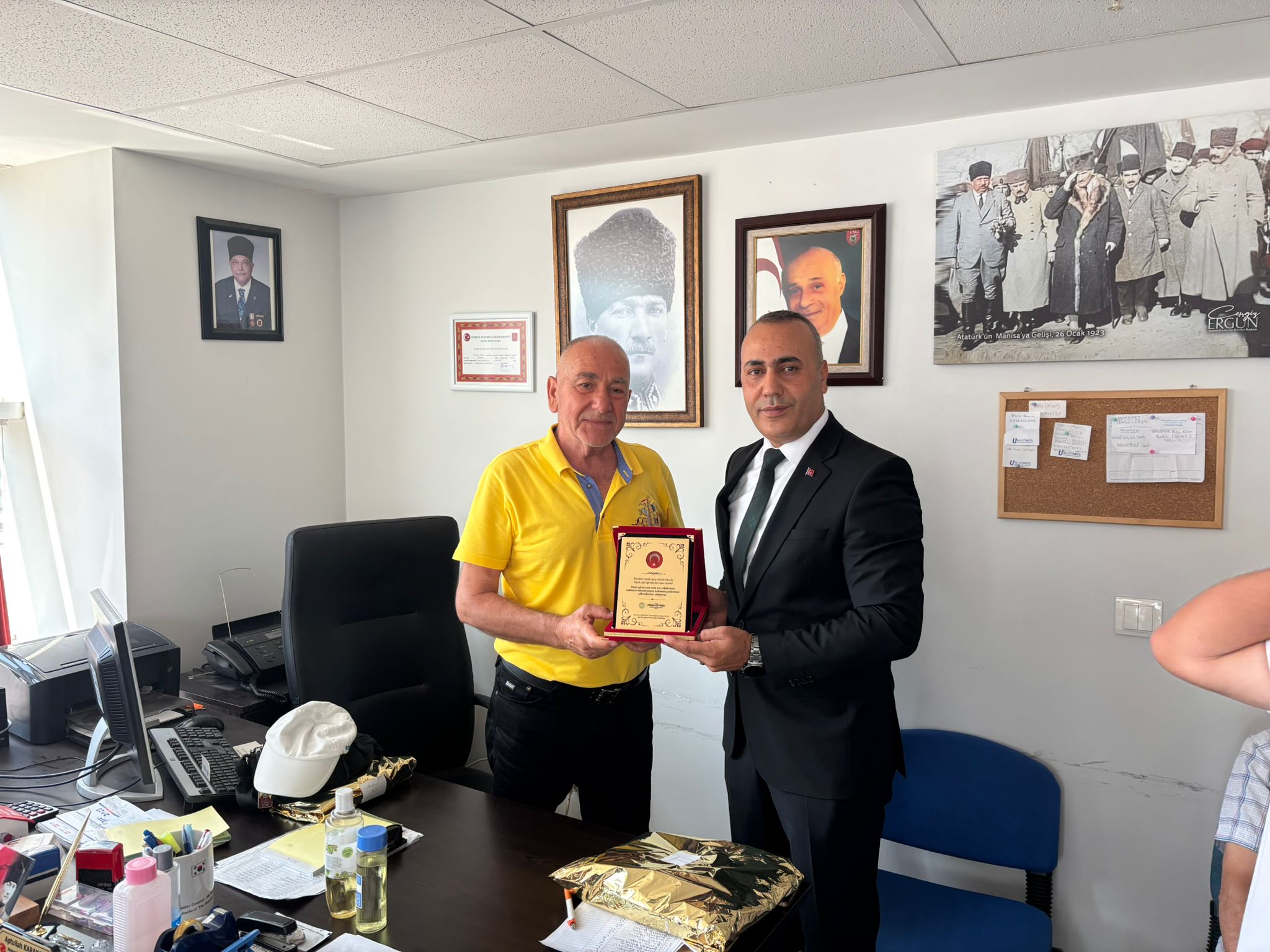 Manisa büyükşehir’den kıbrıs gazilerine vefa ziyareti