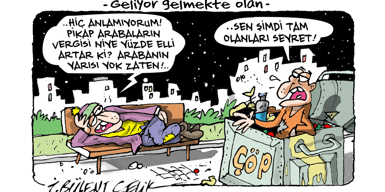 İ. Bülent Çelik'in 22 Temmuz 2025 tarihli karikatürü