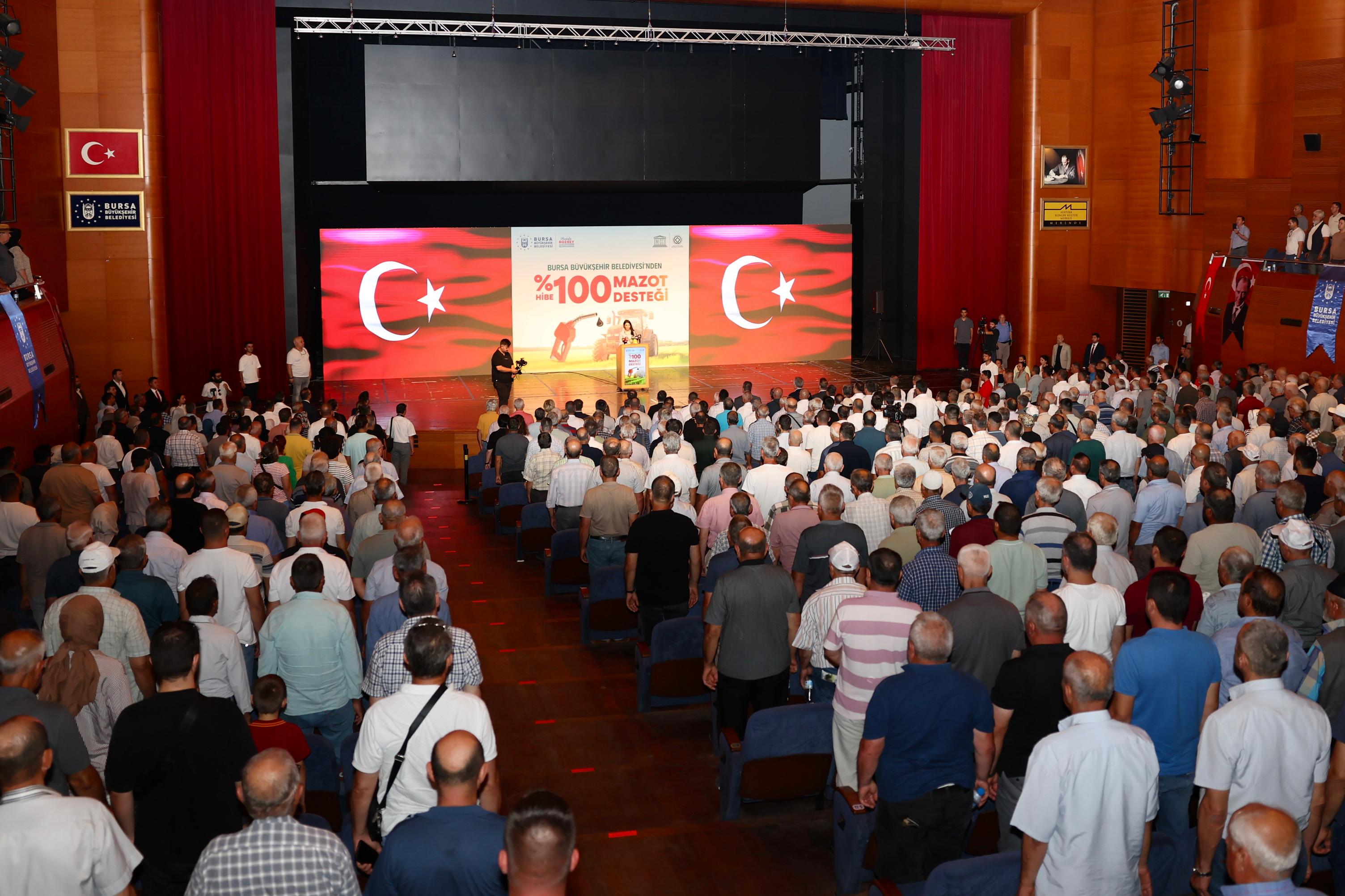 Üreticiye büyük katkı : Yüzde 100 hibeli mazot desteği!