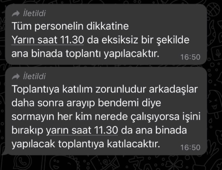 Erdoğan beklediği ilgiyi göremedi: Belediye çalışanları yoklamayla mitinge götürülecek!