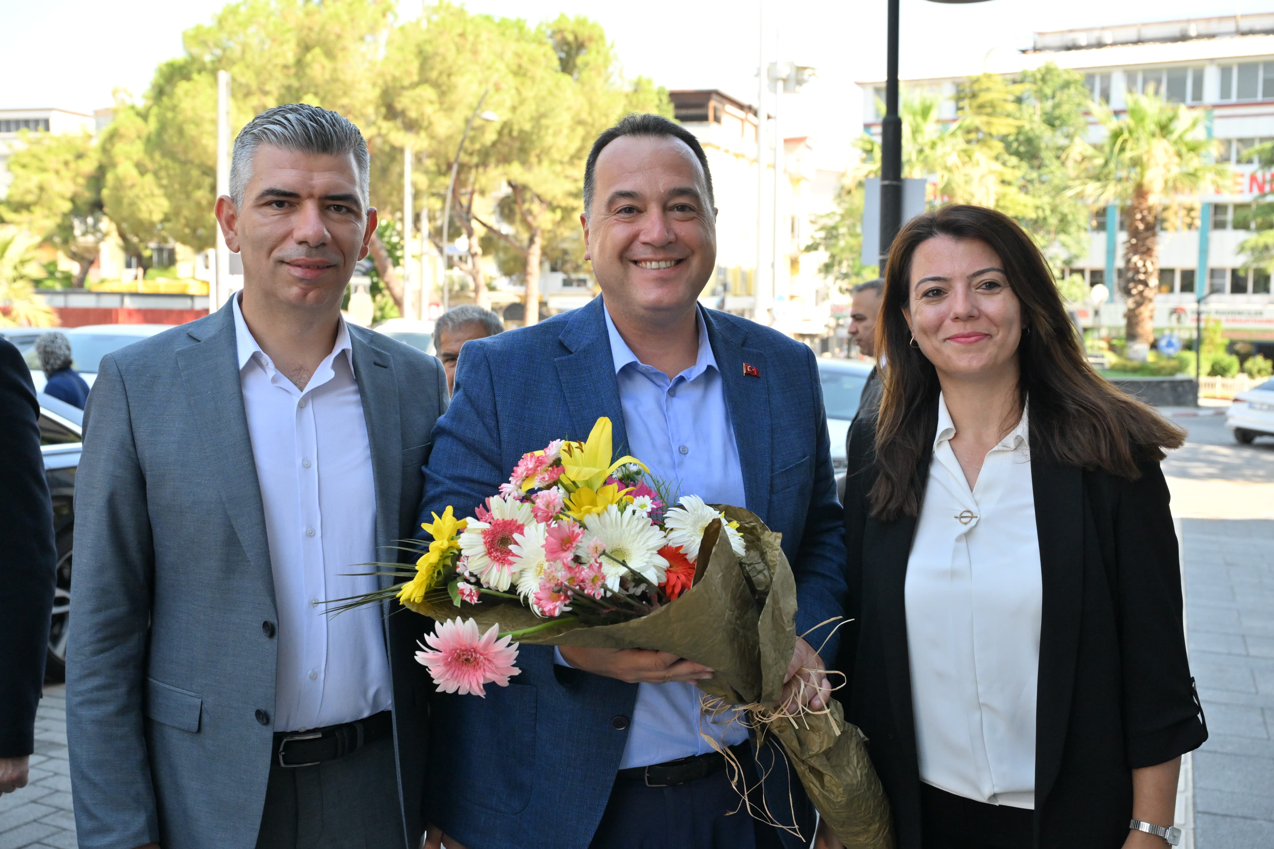 Başkan Dutlulu Soma’da: “Uyum içinde çalışmaya devam edeceğiz”