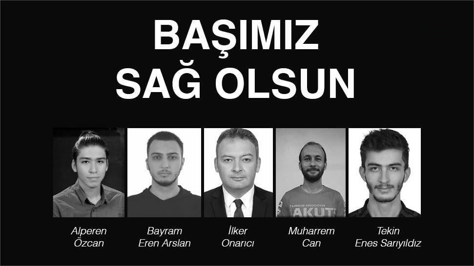 AKUT'tan Seyitgazi şehitlerine başsağlığı mesajı: 'Hiçbir karşılık beklemeden harekete geçtiler'