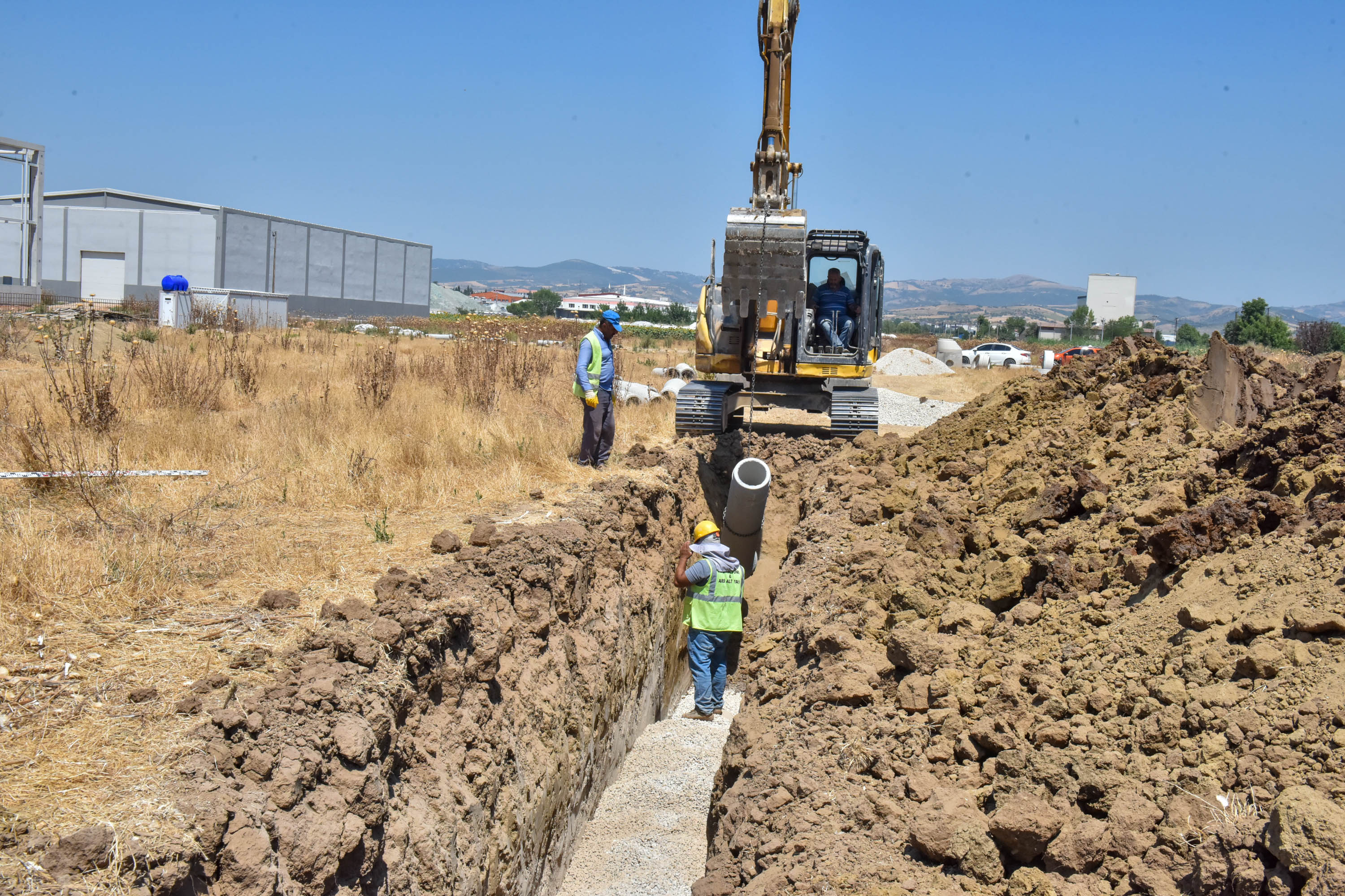 Bursa Büyükşehir’den Yenişehir’de altyapı seferberliği