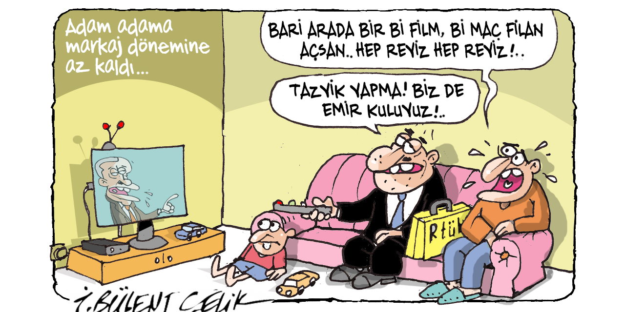 İ. Bülent Çelik'in 25 Temmuz 2025 tarihli karikatürü