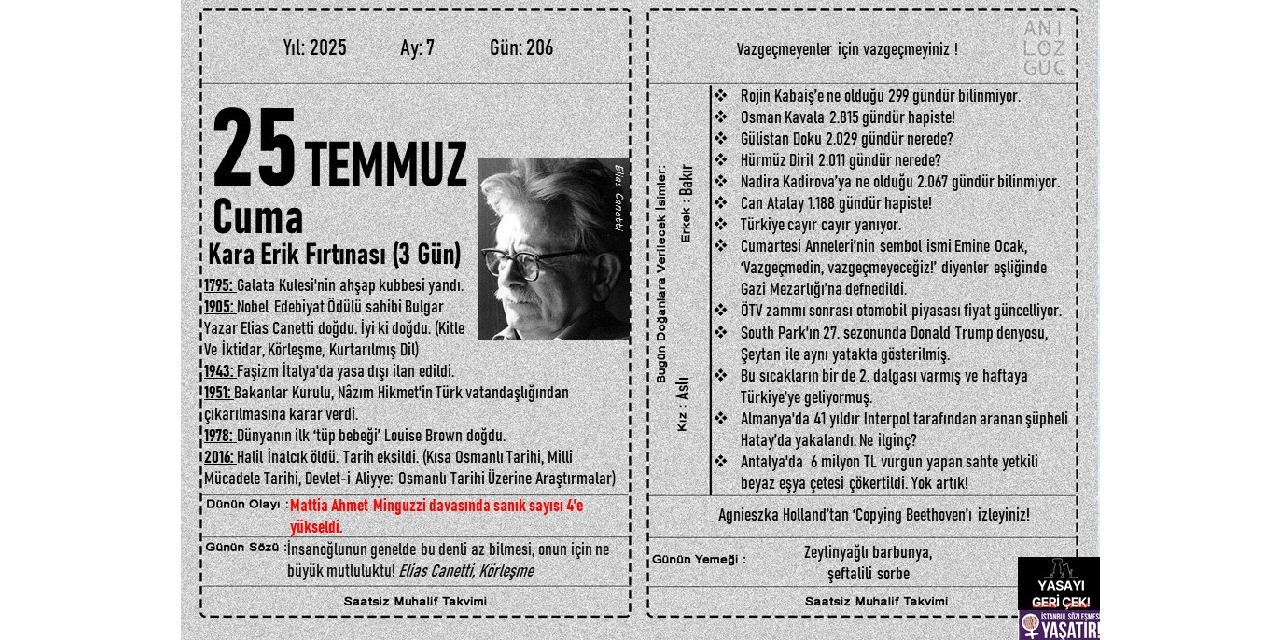 Kara Erik Fırtınası (3 Gün)