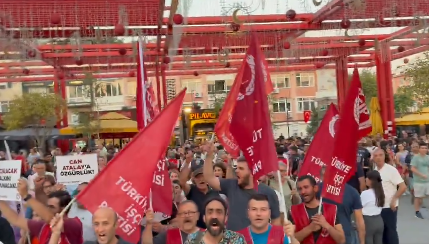 CHP mitinginde atılan sloganlar gerekçe gösterildi: TİP üye ve yöneticilerine gözaltı operasyonu