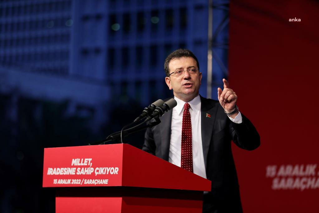 İmamoğlu: Adaylığım engellenirse muhalefet yine birleşmelidir, Gerekirse başka bir isim öne çıkar