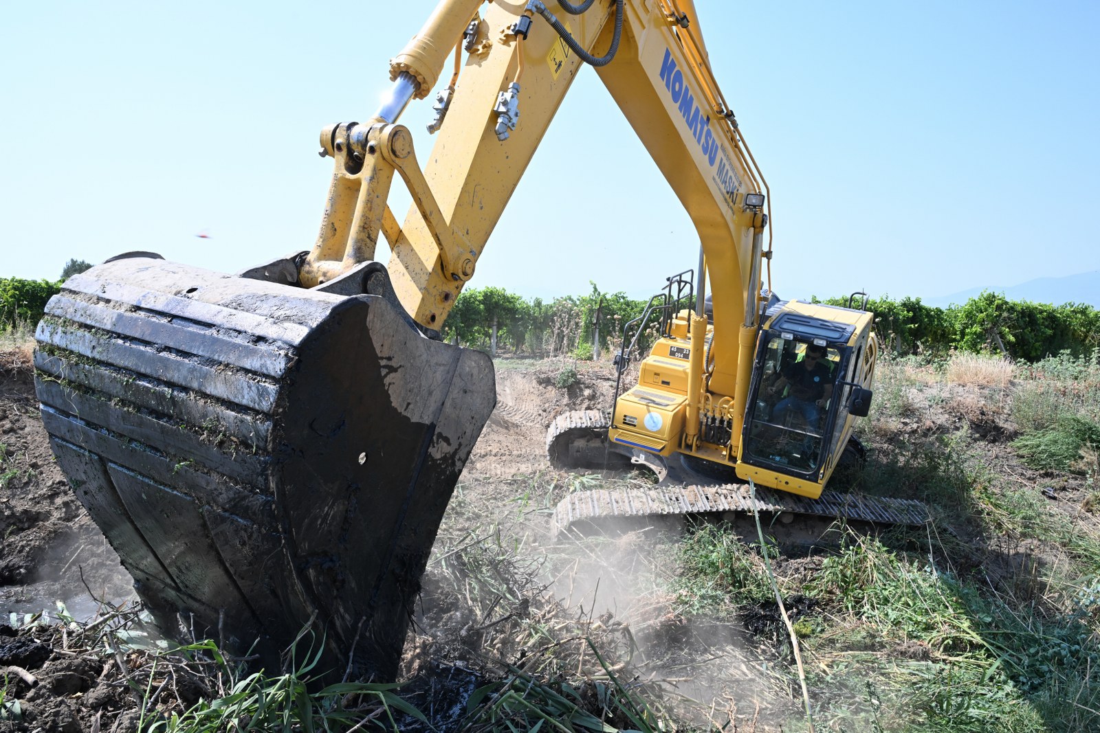 Gümülceli’de dere temizliğiyle yangın ve taşkınlara karşı önlem