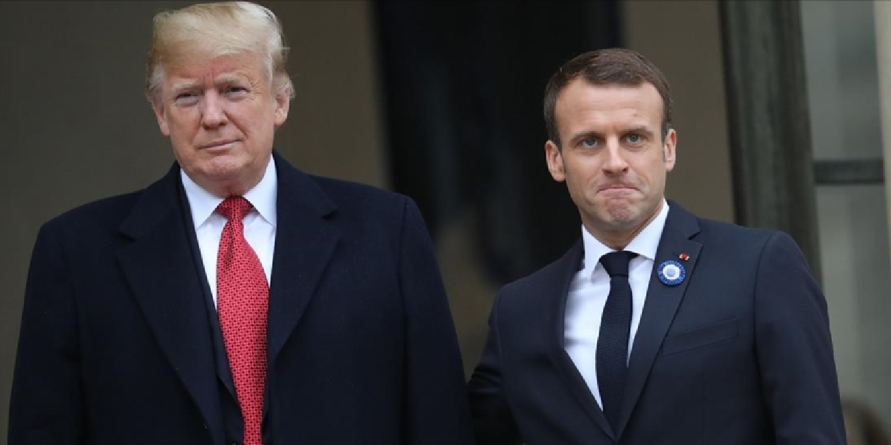 Trump'tan Filistin'i tanıyacaklarını duyuran Macron'a yanıt: 'Sözünün bir ağırlığı yok'