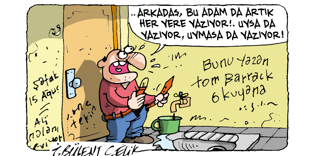 İ. Bülent Çelik'in 26 Temmuz 2025 tarihli karikatürü