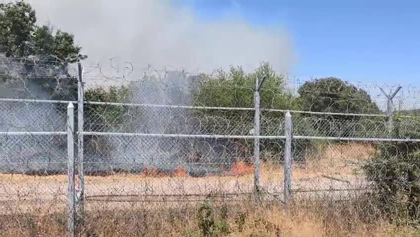 Bulgaristan sınırındaki orman yangını Türkiye sınırına yaklaştı