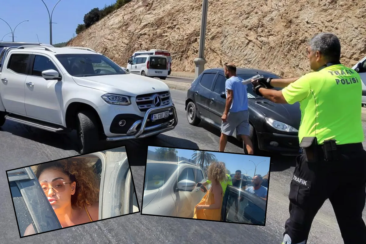 İbrahim Tatlıses'in kızı Dilan Çitak trafik polisinin üzerine araba sürdü, polis havaya ateş etti