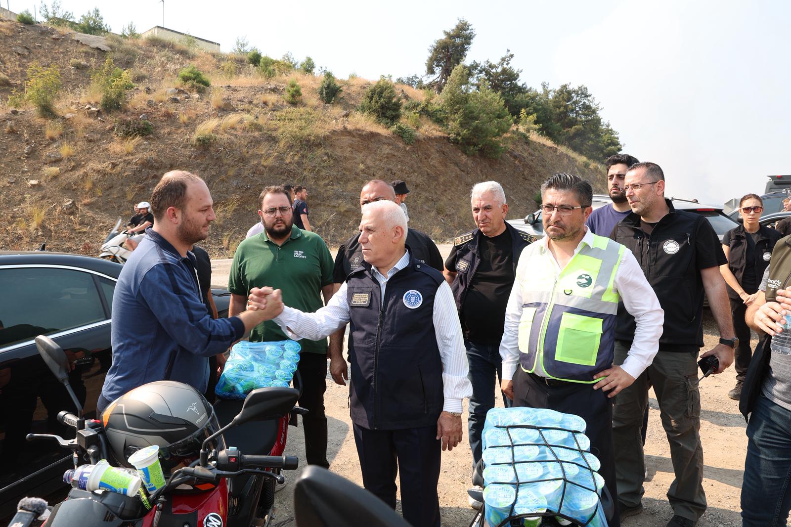 Bozbey’den Gürsu TOKİ bölgesinde inceleme